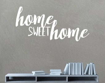 Mural sticker, HOME SWEET HOME sticker