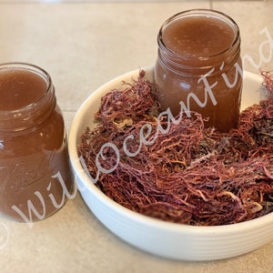 PURPLE Sea Moss Gel St Lucia Pride PURPLE St Lucia Sea Moss Gel 100% Real Seamoss