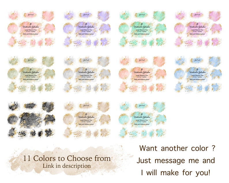 Logo Background Watercolor Backgrounds Rainbow Watercolor Splash clipart Splashes and Splotches clip art 29 Watercolor Clipart