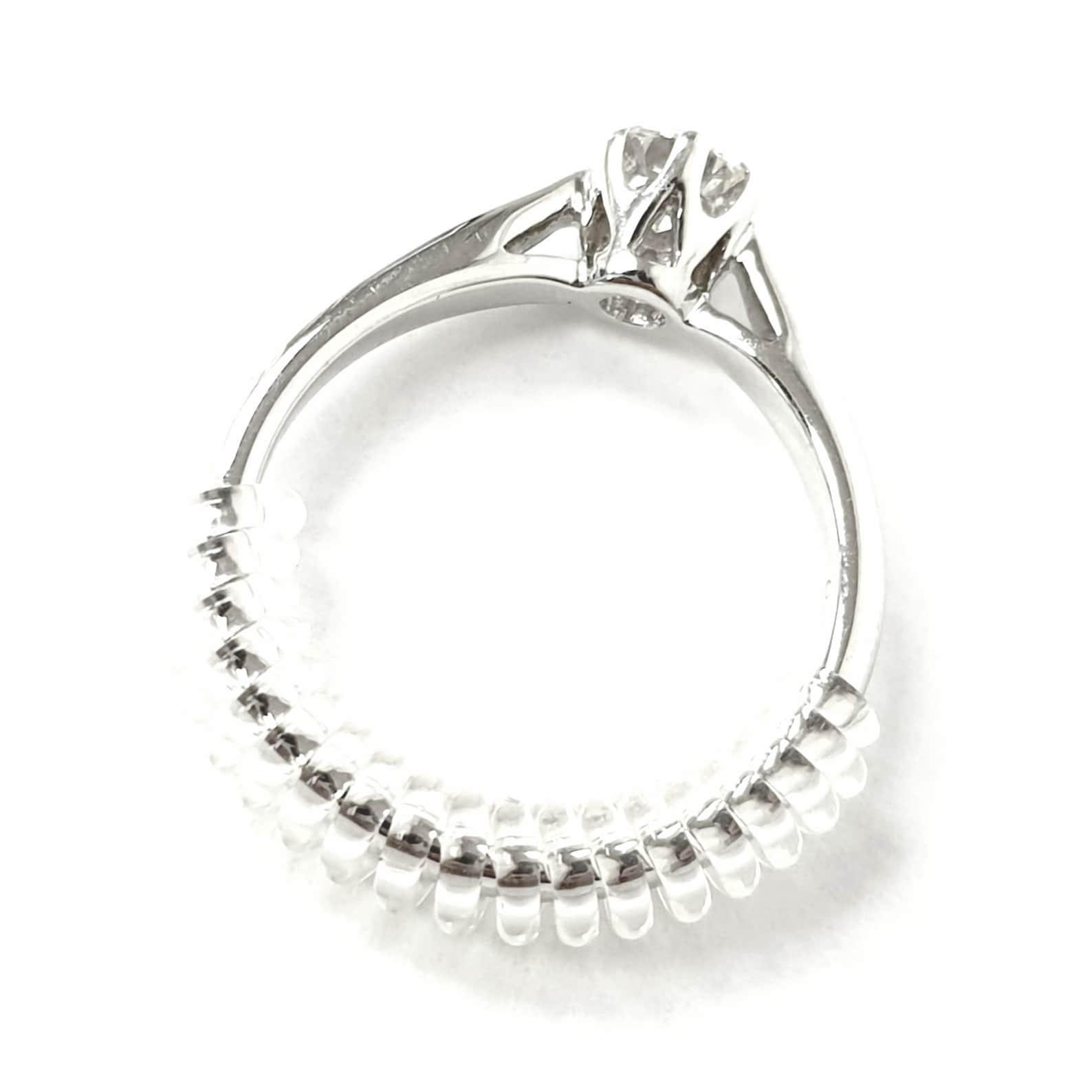 Ring Size Reducer Transparent Silicone Spiral Adjuster Resizer Etsy