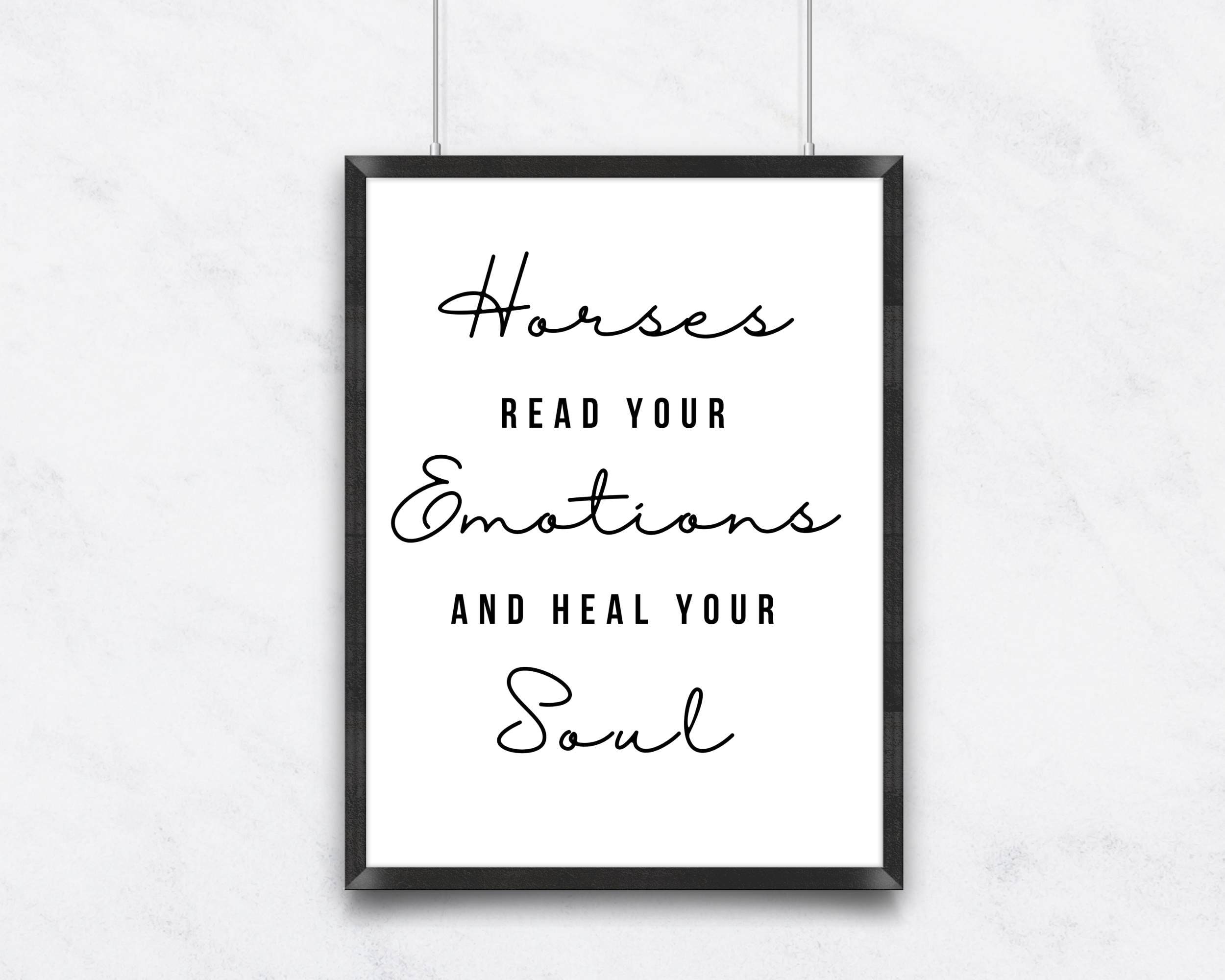Horse Printable Wall Art Equestrian Printable Wall Art Barn - Etsy