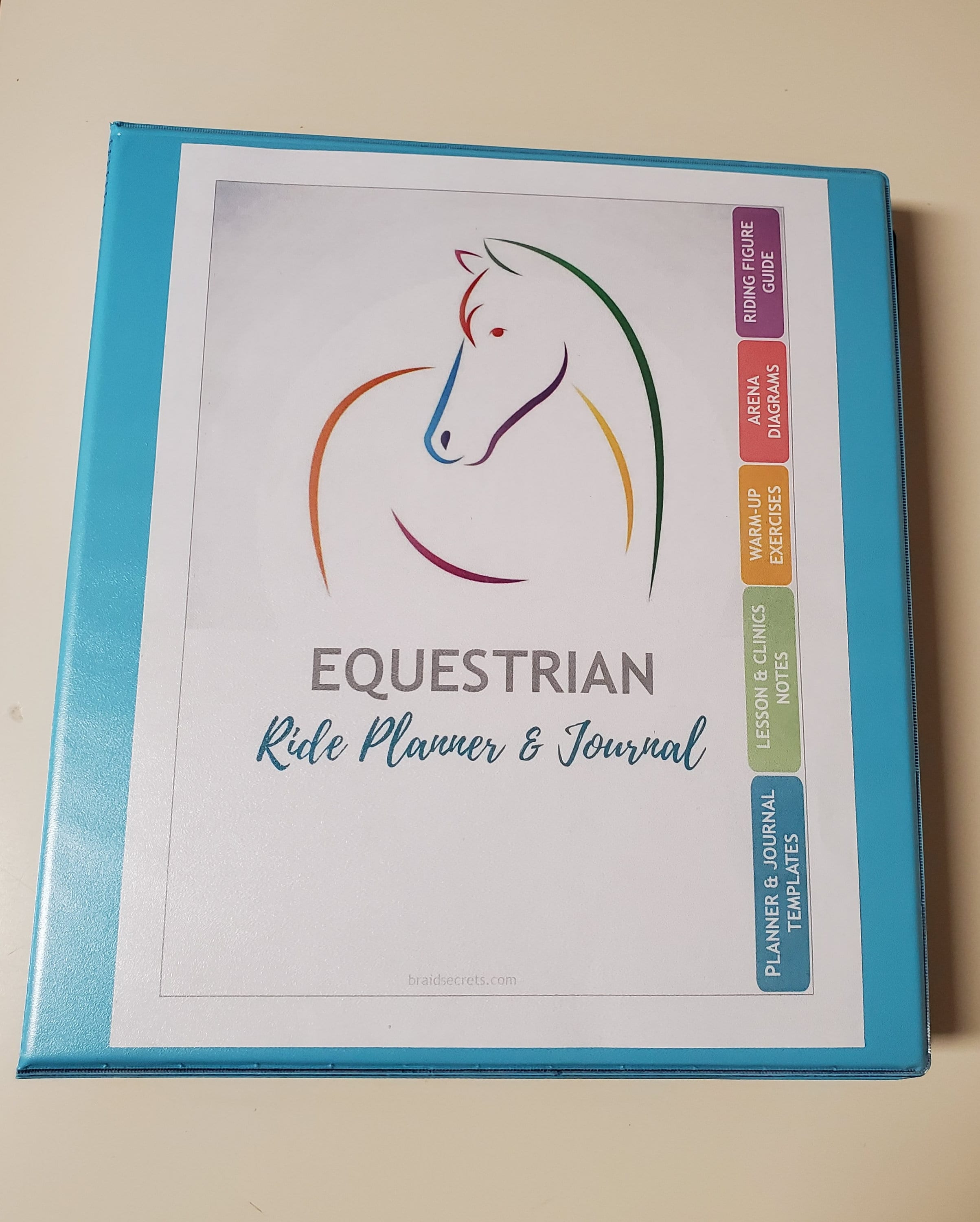 HORSE Planner & Journal Printable Equestrian Planner Etsy Singapore