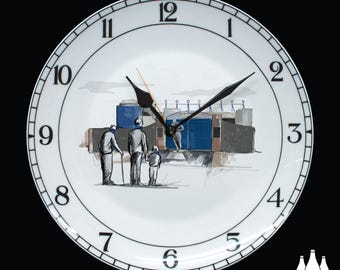 FFG: 'Thanks for the memories' - MatchDay@Goodison Park/Bramley-MooreDock - Stadium - Now and Soon - Illustrated - Fine Bone China Clock