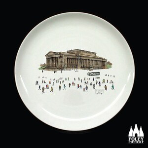 PL: St George&#39;s Hall, Liverpool, England,  Inspired, illustrated, Tribute - Fine Bone China Plate