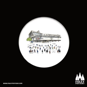 RS: Bristol Bears - MatchDay@AshtonGate - Rugbystadion - Illustrerad - Hyllning - Glaserad, pressad lergodsunderlägg