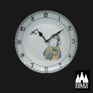 APC: Aircrew - Pilot - World War 2 - Aeroplane - Aircraft - inspired - illustrated  - Tribute - Fine Bone China - 10&quot; Clock