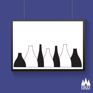 BK: Port Vale FC, Stoke On Trent, Bottle Oven, Bottle Kiln, Illustrated, Inspired - Fine  Art Print
