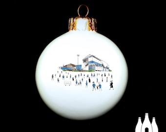 FFG: Birmingham City FC - MatchDay@StAndrew&#39;s - Stadium - Illustrated - Tribute - Fine bone china - Bauble