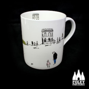 PL: Buxton Solomons Temple  - Inspired - illustrated - Fine Bone China - Mug