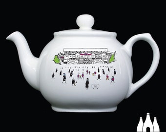FFG: Aston Villa FC, MatchDay@VillaPark, Football Stadium, Fun Illustrated, Inspired, Tribute, Fine Bone China - Sandringham Tea Pot