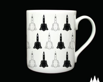 APC: Lockheed SR-71 "Blackbird", Aeroplane, Aircraft, , illustrated  -  - Fine bone China mug