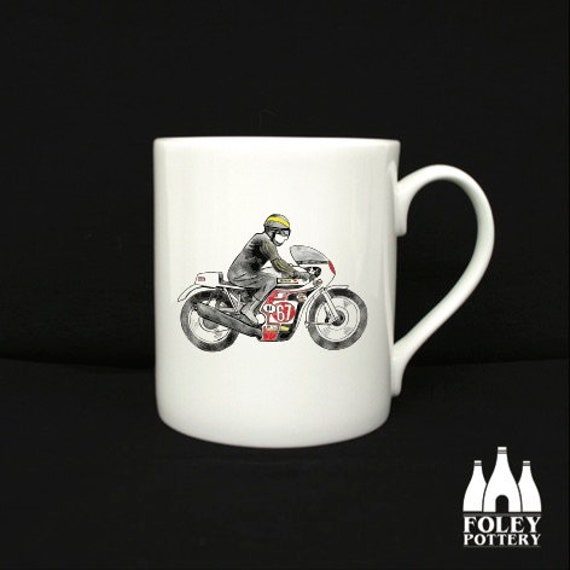 Mug moto triumph Café racer