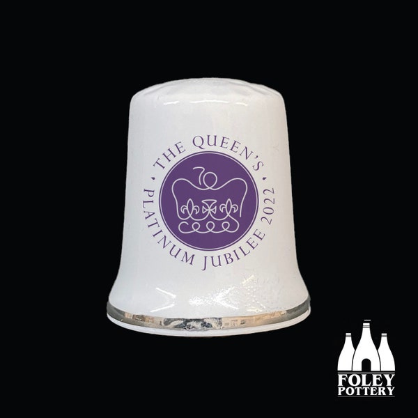 Bone China Thimble Etsy