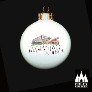 FFS: Walsall FC - Bescot Stadium - ( illustrated ) -  ( Match-day ) - Tribute - Fine bone china  - Bauble