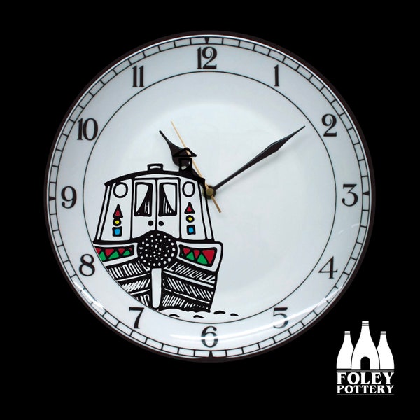 Narrow Wall Clock Etsy