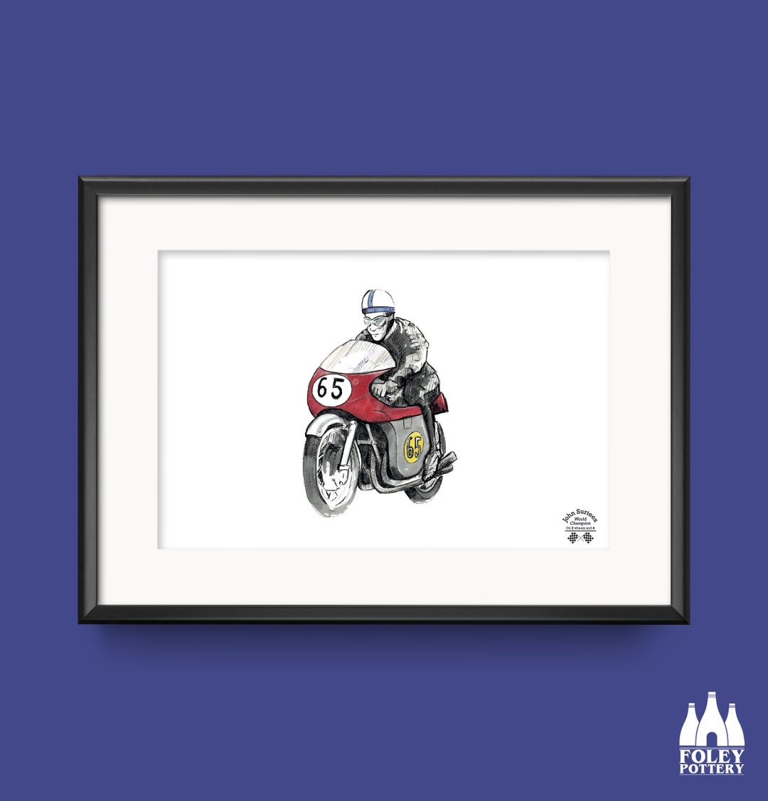 MRL John Surtees MS AUGUSTA 500/4 Weltmeister auf zwei & Etsy.de