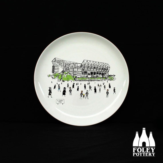 FFG: Newcastle United FC - MatchDay@StJames'Park - Stadium - Illustrated -  -  - Fine Bone China - Coupe Plate