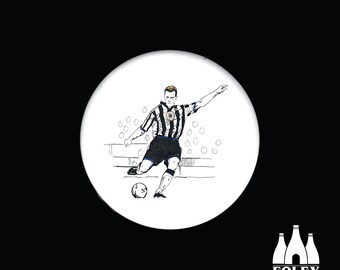FFI: Alan Shearer - Newcastle United - Icon - Ceramic Coaster