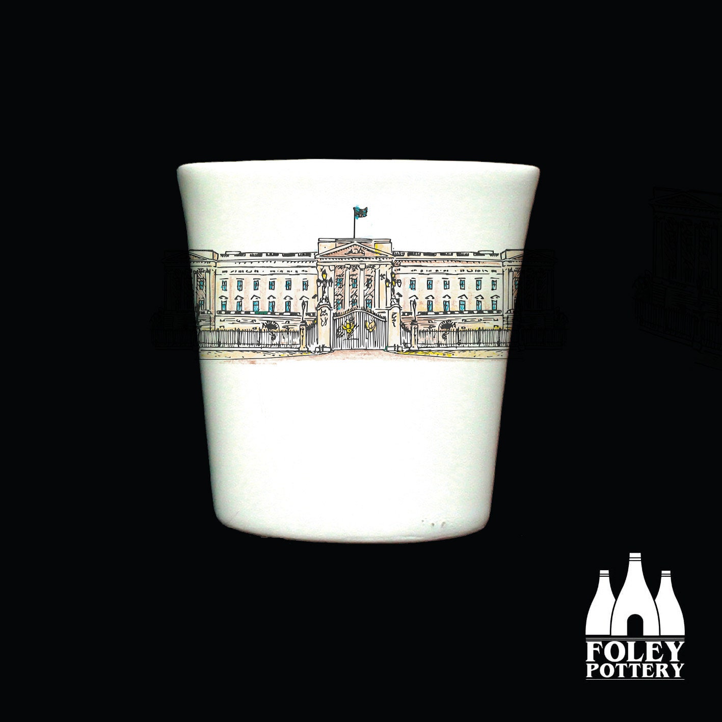 COM: Buckingham Palace - London - Illustrated