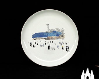 FFG: West Bromwich Albion FC - MatchDay@TheHawthorns - Stadio - Illustrato - - - Porcellana fine - Piatto a coppa