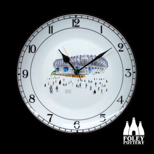 FRS: Scotland - Rugby - MatchDay@Murrayfield - Stadium - Illustrated - Tribute - Fine Bone China - 10&quot; Clock