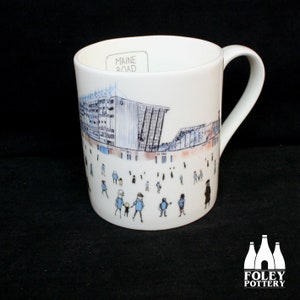 FFG: Manchester City FC - MatchDay@MaineRoad - Stadium  - Tribute - Fine Bone China Mug