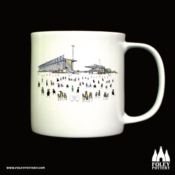 FFG : Mansfield Town FC - MatchDay@Field Mill - Stade - Inspiré - Hommage - Porcelaine fine - Tasse d'une pinte
