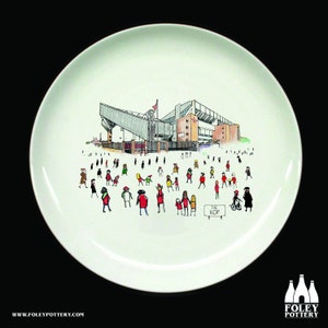 FFG: Liverpool FC - MatchDay@TheKop - Anfield Stadium - Illustrated - Inspired - Tribute - Fine bone china - Coupe Plate