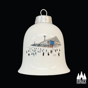 FFG: Hartlepool, Victoria Park, Stadion piłkarski, Dzień meczu - Ilustrowany - Hołd - Fine Bone China - Bell