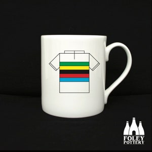 V: Cycling  - Tour De France - World Champion -  ( Inspired ) - Fine bone China Mug