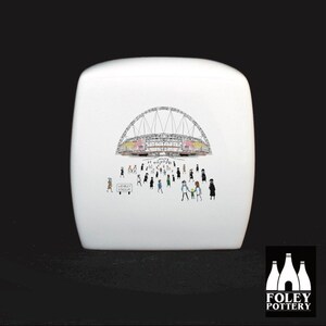 FFG: Wembley Stadium - Match-day - Inspired - Stadium - Tribute - Fine Bone china - Cube Money Box