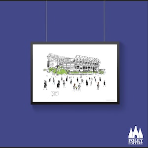 FFG: Newcastle Utd FC - MatchDay@StJames&#39;Park - Stadion - Tribut - Inspiriert - Kunstdruck
