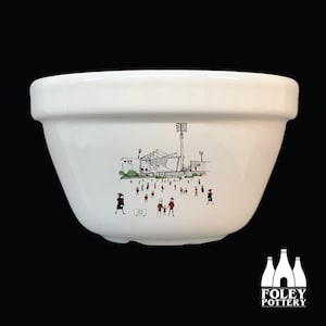 FFG: Bournemouth AFC - MatchDay@DeanCourt - Stadium - Illustrated - Tribute - Earthenware - Xmas Pudding Bowl