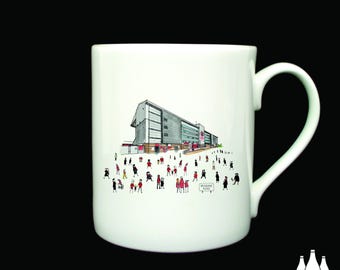 FFG: Leyton Orient FC - MatchDay@BrisbaneRoad - Stadium - Illustrated -  - Fine bone china mug