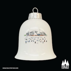 FFG: Colchester United FC, Matchday@ Jobserve Community, Football Stadium, Inspired, illustrated, Tribute - Fine Bone China - Bell