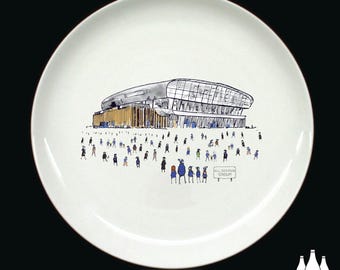 FFG: Everton - MatchDay@Hill Dickinson Stadium - Stadium -  -  - Fine bone China- China Plate