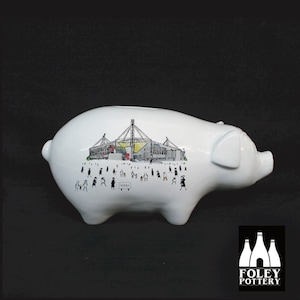 FFG: Preston North End FC - MatchDay@DeepdaleStadium - Tribute - Fine Bone china - Pig Money Box