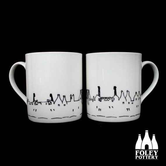 STK: Stoke on Trent - Bottle Oven - Skyline - Potteries