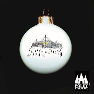 FFG: Preston North End FC - MatchDay@Deepdale - Stadium - Illustrated - Inspired - Tribute - Fine bone china - Bauble