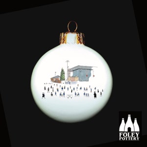 FFG: Stockport County FC - MatchDay@EdgeleyPark - Stadium - Illustrated - Tribute - Fine Bone China - Bauble