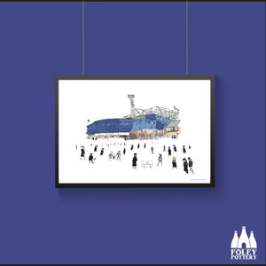 FFG: West Bromwich Albion FC - MatchDay@TheHawthorns - Stadion - Illustriert - Inspiriert - Tribut - Kunstdruck