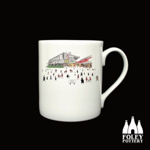 FFG: Walsall FC - MatchDay@BescotStadium - Ilustrado - Impresión facial - Homenaje - Taza de porcelana fina