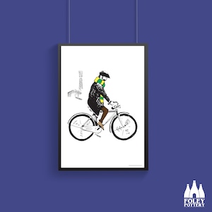 FCC : Norwich City FC - écharpe de football jaune et verte - ( Inspiré ) - illustré - impression d&#39;art