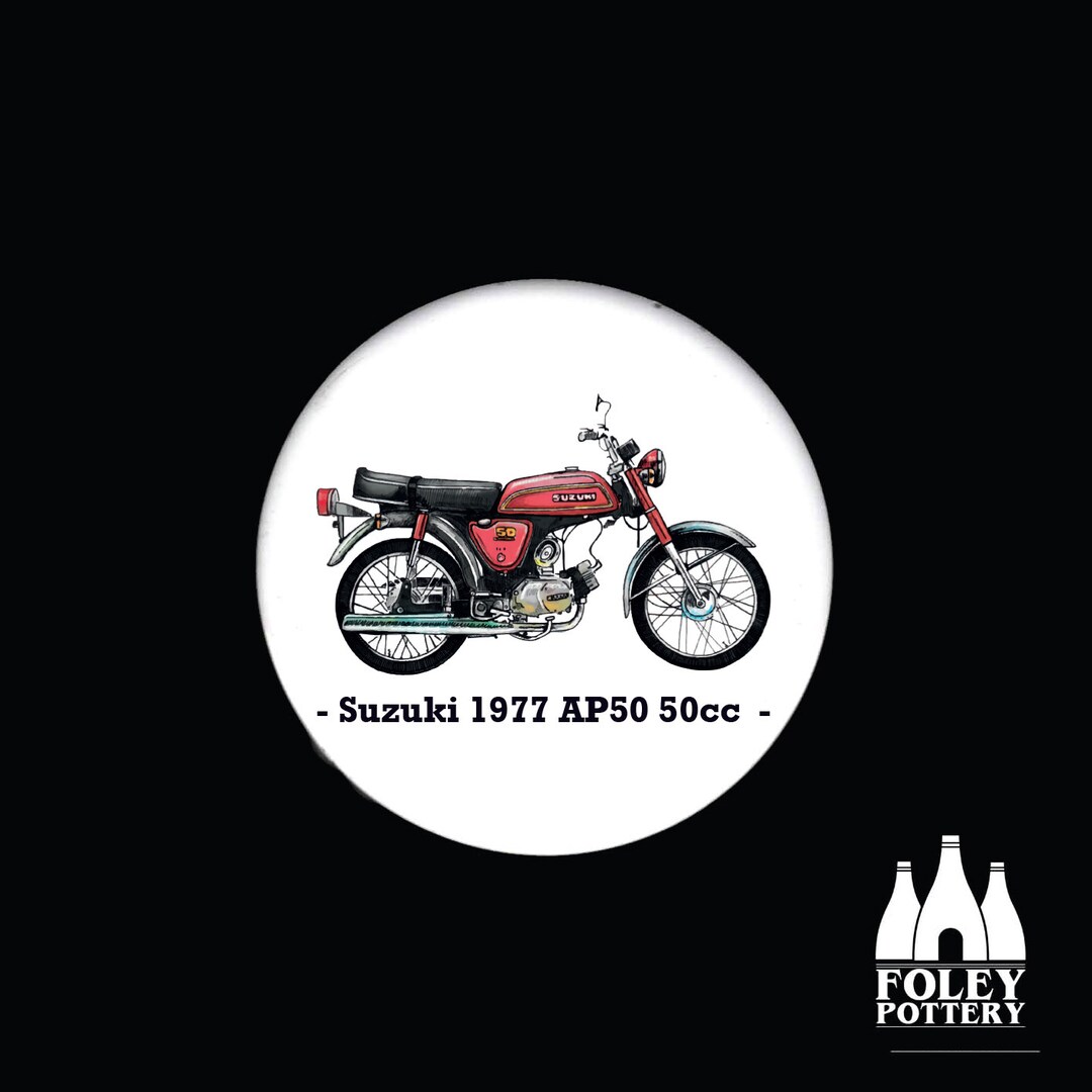 CMC: Suzuki 1977 AP50 50cc Classic Sports Moped Inspired