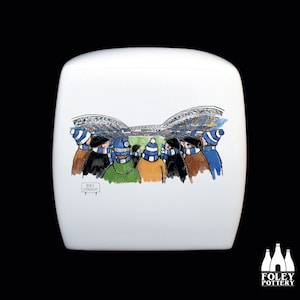 AVFTT: Brighton & HAFC - Amex - Stadium - View from the Terraces - Illustrated - Inspired - Tribute - Cube Money Box