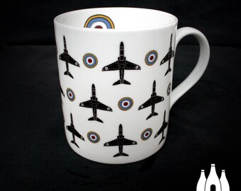 APC: Hawk - Aeroplane - Aircraft - ( Inspired ) -  illustrated - Fien Bone China - Mug