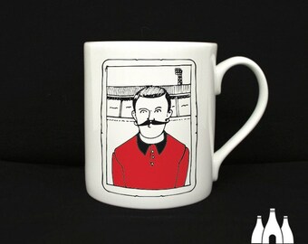 CFC: Manchester United  FC  -  - Classic Footballer -  - Fine Bone China - Mug