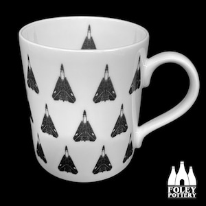APC: F14 Tomcat, Fighter Jet, Aeroplane, Aviation, Inspired, illustrated - Tribute - Fine bone China mug