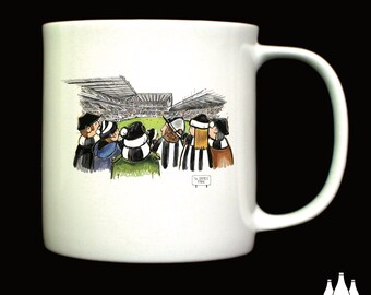AVFTT: Newcastle United, St James Park - Football Stadium - Illustrated  - Pint Mug