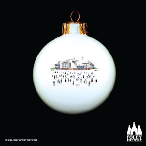 FFG: Colchester United FC, Matchday@ Jobserve Community, Football Stadium, Inspired, illustrated, Tribute - Fine Bone China - Bauble